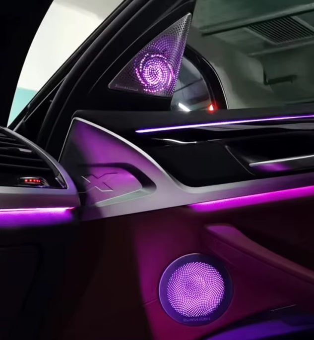 BMW G01 X3 / F97 X3M SPEAKER AMBIENT LIGHTING UPGRADE (INC.FITTING) (BOWERS & WILKINS)
